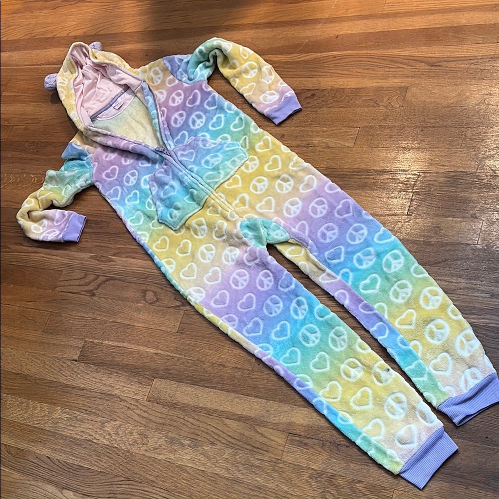 More Than Magic Kids Rainbow One Piece Pajama